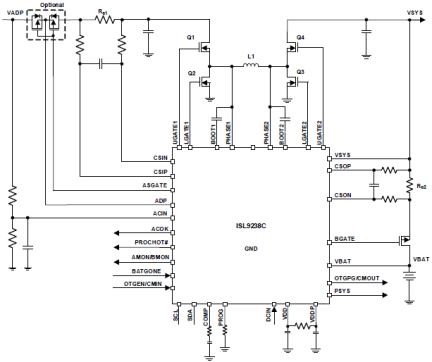 ISL9238C - Typical Application Circuit