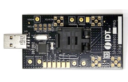 EVKVC6-69xx Programming Board for VersaClock6 - 5P49V69xx - front view