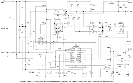 ISL6742B Functional Diagram