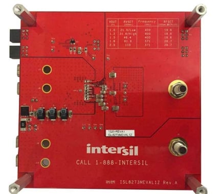 ISL8273MEVAL1Z Digital Power Module Evaluation Board Back
