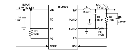 ISL9106 Functional Diagram