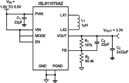 ISL91107 Functional Diagram