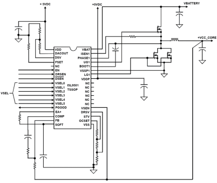 ISL9501 Functional Diagram