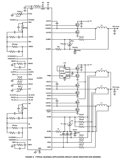 ISL95831 Functional Diagram