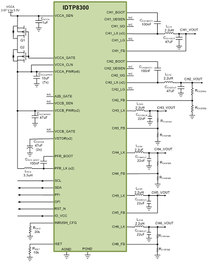 P8300 Typical Application Circuit