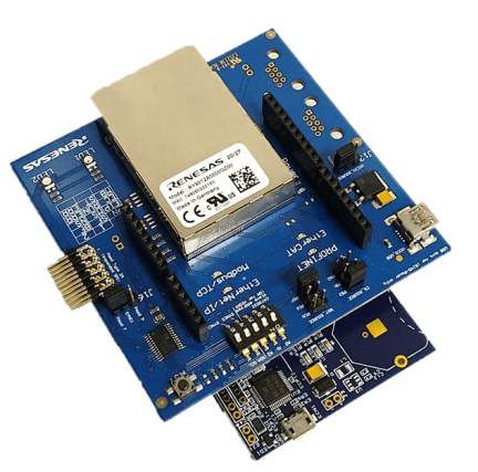 R-IN32M3 Module Adapter Board + RL78/G14 Fast Prototyping Board