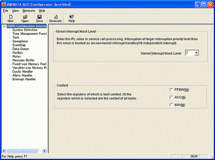 Screen Image: Configurator RI600/4