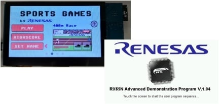 RX72N Envision Kit Demo