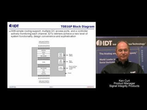 IDT PCIe 3.0 Retimers for High-Speed 8Gbps Signal Conditioning